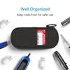 Gelozid Insulin Pen Cooler Travel Case Diabetic Medication Insulated Cool Organizer with 2 Reusable Ice Packs for Insulin Pen and Other Diabetic Supplies, for the Daily Life and Trip(Black) view 3