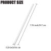100 Pack Paper Straws White Biodegradable co-Friendly Drinking Bulk for Party Supplies, Bridal/Baby Shower, Birthday, Mixed Drinks, Weddings, Restaurant, Food Service, Drink Stirrer view 2