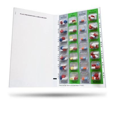 SureMed 7-Day, 4-Pass (4-doses per Day) Multi-Med Disposable Blister Card Refill with 26 Cards & 26 Blisters