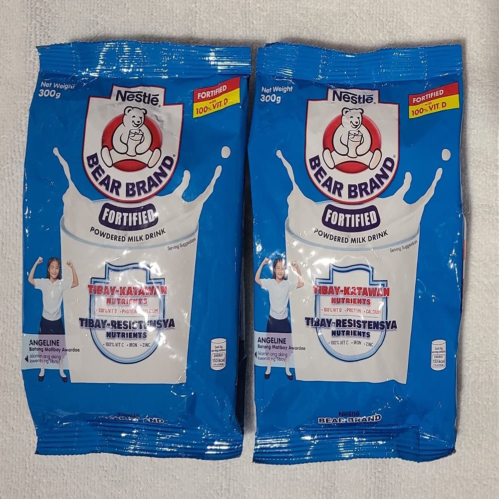 Bear Brand Fortified Powdered Milk 300 grams (multi- pack) (2)