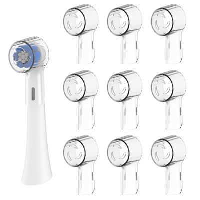 9Pcs Reusable Toothbrush Head Covers Compatible with Oral B iO Replacement Heads, Fit for Oral-B iO Series Electric Toothbrush Heads
