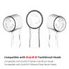 9Pcs Reusable Toothbrush Head Covers Compatible with Oral B iO Replacement Heads, Fit for Oral-B iO Series Electric Toothbrush Heads view 2