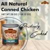 Keystone Meats All Natural Heat and Serve Canned Chicken 28 oz  Fully Cooked Canned Meat  98% Fat Free  Shelf Stable with 5-Year Shelf Life  Premium Pantry Staple for Everyday Meals  Emergency Survival Canned Food  Ready to Eat  Gluten Free   view 4