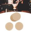 100PCS Unbleached Coffee Filters Papers, 64mm 2.5 Round Replacement Coffee Filters Paper Filter Paper for Espresso Makers and Coffee Machine Pot view 1