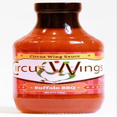 Circus Wings Brand Buffalo BBQ Sauce - Sweet Meets Spicy - Must Try Midwest Favorite
