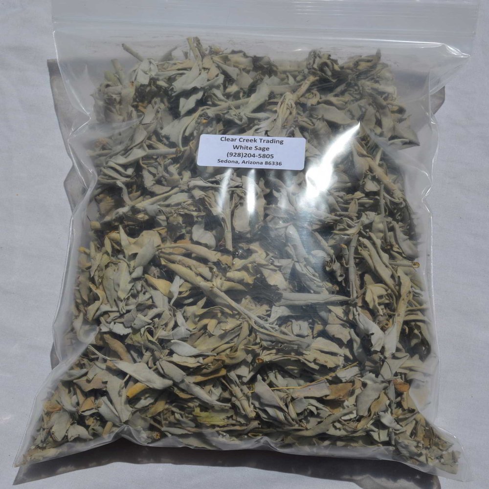Bag of Loose Dried White Sage (4)