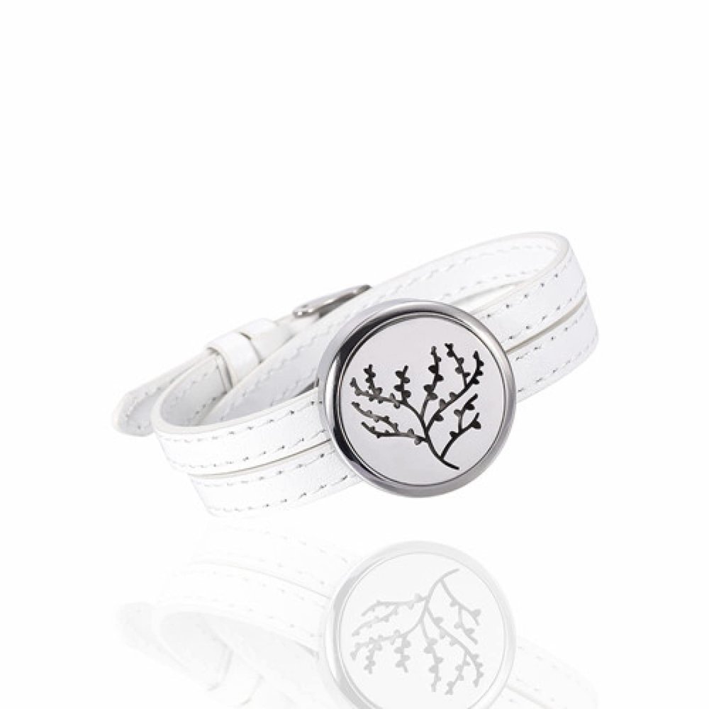 BIAIHQIE 30mm 316 Stainless Steel Aroma Locket Essential Oil Diffuser Bracelets Perfume Locket Bangle