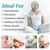 RelaxCoo Cold Therapy Socks & Gloves for Chemotherapy Neuropathy, Chemo Care Package for Women and Men, Foot & Hand Ice Pack Wrap for Plantar Fasciitis, Carpal Tunnel, Arthritis Hand Pain Relief, L view 2