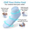 RelaxCoo Cold Therapy Socks & Gloves for Chemotherapy Neuropathy, Chemo Care Package for Women and Men, Foot & Hand Ice Pack Wrap for Plantar Fasciitis, Carpal Tunnel, Arthritis Hand Pain Relief, L view 4