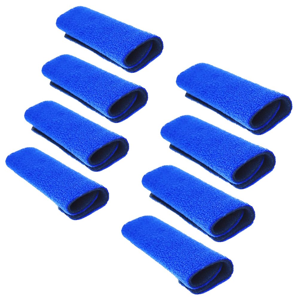 8 Packs CPAP Strap Covers CPAP Strap Comfort Pads CPAP Strap Cushions CPAP Headgear Covers Compatible with Most CPAP Strap to Reduce Discomfort and Cheek Red Marks Extend CPAP Strap Useful Life