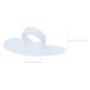 Silicone Toe Pads for Hammer Toes 4 Pairs Gel Cushions for Right and Left Feet Corrector Pads for Crooked Overlapping Curled and Mallet Relief view 2