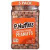 P-Nuttles Butter Toffee Covered Peanuts, 44 Oz Resealable Jar (Pack of 5) - Sweet & Salty Candied Peanuts Snacks - Perfect for Parties, Travel & Gatherings - Kosher Certified Crunchy Gourmet Snacks view 1