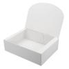 SWANGSA 11 Set Gift Boxes with Lids, 10.6''x8''x3'' White Kraft Paper Gift Box, Bridesmaid Proposal Box with Ribbon and 60pcs Adhesive Dots, for Wedding, Packaging, Present, Birthday, Cupcake Boxes view 3