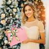 Joyscoop Pink Gift Box - 11x7.6x3.5 Inches Gift Boxes with Lids and Handles, Portable Magnetic Gift Boxes for Presents, Large Gift Box for Women view 2