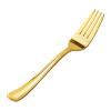 Goodluck 50 Pack Gold Plastic Forks, Heavy Duty Forks Disposable, Plastic Cutlery Perfect for Weddings, Parties, Dinners and Thanksgiving view 1