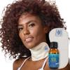 QUEEN OF THE THRONES Castor Oil Pack for Neck Less Mess, Reusable, Organic Cotton Flannel, Naturopathic Doctor Designed (Castor Oil Included) view 1