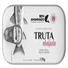 Bem Amanhado - Canned Gourmet Freshwater Fish - Stuffy and smoked Trout in extra virgin Olive Oil - 4.23oz / 120gr (Pack of 3 cans) view 1