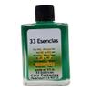 33 Essences Oil (33 Esencias Aceite) Spiritual Candle Anointing Oil by CASA ESOTERICA MAGICK SPACE 0.5 FL OZ (1 Pack) view 1