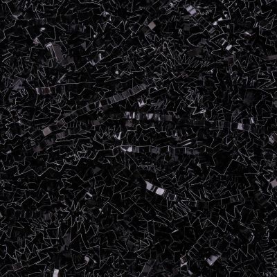 Zwish 150Grams / 5.3 Oz Black Crinkle Cut Paper Shred Filler Gift Boxes Filler Gift Wrapping Gift Basket Filler for Gift Wrapping & Basket Filling