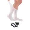 ELYFER White Diabetic Crew Socks for Women (8 Pairs) Soft Thin Rayon, Wide, Loose Fit, Seamless Toe, Non-Binding, Circulatory, Compression, Moisture-Wicking Cushion Dress Socks Size (5-8.5) view 1