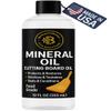 Food Grade Mineral Oil - 12oz Cutting Board Oil for Wood, Butcher Block Oil Conditioner - Food Safe Mineral Oil for Cutting Boards, Bamboo, Teak, Utensils, Charcuterie & Kitchen Surfaces, Made in USA view 1