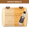 Food Grade Mineral Oil - 12oz Cutting Board Oil for Wood, Butcher Block Oil Conditioner - Food Safe Mineral Oil for Cutting Boards, Bamboo, Teak, Utensils, Charcuterie & Kitchen Surfaces, Made in USA view 2