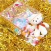 150Grams / 5.3 Oz Easter Grass Gold Crinkle Cut Paper Shred Filler Metallic Iridescent Gift Boxes Filler Gift Wrapping Gift Filler for Gift Wrapping & Basket Filling Mothers Day Gifts Box Stuffer view 4