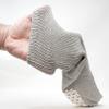 AMU Solutions 6 Pairs Non-Binding Loose Fit Crew Sock - Non-Slip Diabetic Socks for Men and Women (10-13, Gray) view 3