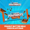 Feastables MrBeast Peanut Butter Milk Chocolate Chocolate Bar, King Size Candy Bar for Adults & Kids, Candy Bars for Snacks, Gifts, & Dessert, Sweet & Creamy Fairtrade Cocoa, 2.1 Oz Each, 10 Count view 4