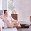 ELYFER Black-Brown Diabetic Crew Socks for Women (8 Pairs) Soft Thin Rayon, Wide, Loose Fit, Seamless Toe, Non-Binding, Circulatory, Compression, Moisture-Wicking Cushion Dress Socks Size 5-8.5 view 4
