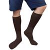 Falari 6-Pack Physicians Approved Diabetic Crew Socks Loose Fit Top Help Blood Circulation (13-15, Brown) view 4