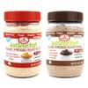 Betty Lou's 100% Organic Powdered Peanut Butter Variety Pack (1) Regular & (1) Chocolate, 6.35 Oz, Gluten Free, Vegan, Low Calorie, High Protein, Deliciously Healthy, Just Add Water view 1