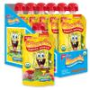 Crunch Pak Blendz Spongebob Squarepants USDA Organic Fruit Pure Pouch, Gluten Free, Vegan, No Added Sugar or GMOs, Healthy Snacks For Kids and Toddlers, Sweet Apple, 3.2 Oz, Pack of 18 view 3