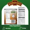 Keystone Meats All Natural Heat and Serve Canned Turkey  28 oz  Fully Cooked and Ready to Eat Canned Meat  All White Meat  Gluten Free  Kitchen Essential for Everyday Meals, Emergency Survival Food  Shelf Stable for 5 Years  Made in the USA   view 2