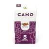 Afghan Natural Leaf Wraps Camo Various Flavors - 125 (25 x 5) Leaf Wraps per Box - (Goji Berry) with an Official Camo Cones Sticker view 1