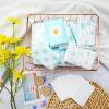 24 Packs Travel Size Tissue Pocket Slim Pack Facial 3 Ply Wallet Size Pocket Tissues for Travel Wedding Party Favors, 6 Styles(Daisy) view 4