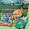 Military St. Patricks Day Snack Box & Gift Set (35 Piece Variety Gift Basket Care Package) Chips, Cookies, Chocolates, Candy, Granola Bars Jerky, Nuts & More - My Hero Crate view 3