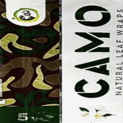 Afghan Natural Leaf Camo Wraps 6 Packs of Natural Flavor - 30 sheets with an Official Camo Cones Sticker