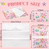 24 Packs Travel Size Tissue Pocket Slim Pack Facial 3 Ply Wallet Size Pocket Tissues for Travel Wedding Party Favors, 6 Styles(Beautiful Flowers) view 2