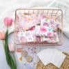 24 Packs Travel Size Tissue Pocket Slim Pack Facial 3 Ply Wallet Size Pocket Tissues for Travel Wedding Party Favors, 6 Styles(Beautiful Flowers) view 4