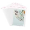 Egofine Self Sealing Cellophane Bags 100 PCS Clear Resealable Sleeves Bags for 4x6 Photo Mats, Bag Size: 4.33x6.30 inches for 4x6 Mats view 1
