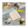 LIOONS Handicap Ramps Set of 2 Stairs Ramps for Wheelchairs Wooden Thresholds Doorway Threshold Ramp Non Slip Entry Ramp Curb Ramps for Walkers Slip-Resistant view 2