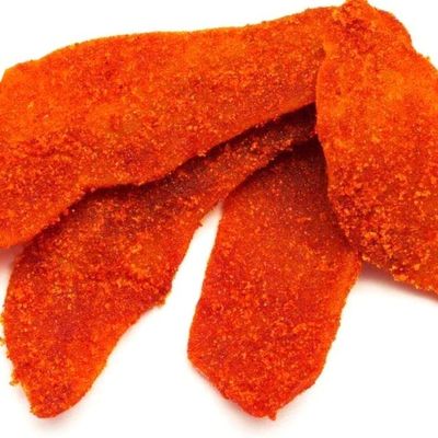 SweetGlob Dried Chamoy Mango Slices Sour Spicy Snacks (1 Pound)