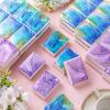 100 Packs 700 Sheets Pocket Tissue Packs Travel Tissue Packs Soft Facial Tissues Pocket Sized Travel Facial Tissue 3 ply Paper Individual Tissues Packs for Travelling Wedding Holiday (Cute Style) view 2