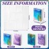 100 Packs 700 Sheets Pocket Tissue Packs Travel Tissue Packs Soft Facial Tissues Pocket Sized Travel Facial Tissue 3 ply Paper Individual Tissues Packs for Travelling Wedding Holiday (Cute Style) view 4
