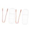 Beavorty 2pcs Tongue Scrapers for Oral Care Ergonomic Copper Brushes Storage Box Practical for Adults Easy to Carry Travel Case for view 1