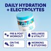 Cira Hydration Powder (45 Servings) - Electrolyte Drink Mix with Himalayan Salt for Dehydration Relief and Recovery - Fruit Punch view 2