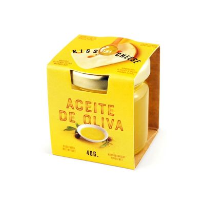Kiss the Cheese by Don Gastronom. 100% Natural Extra Virgin Olive Oil Jam. 40g (1.41oz). Pack of 6.