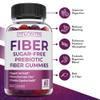 Atlantis Nutrition Sugar Free Fiber Gummies for Adults - 5G Fiber Supplement Formulated with 5.4G Prebiotic Digestive Blend - Supports Gut Health & Promotes Healthy Digestion - 2-Pack 120 Gummies view 3