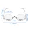 Aisi Women Magnifying Makeup Glasses Eye Make Up Spectacles Flip Down Lens Folding Cosmetic Glasses view 2